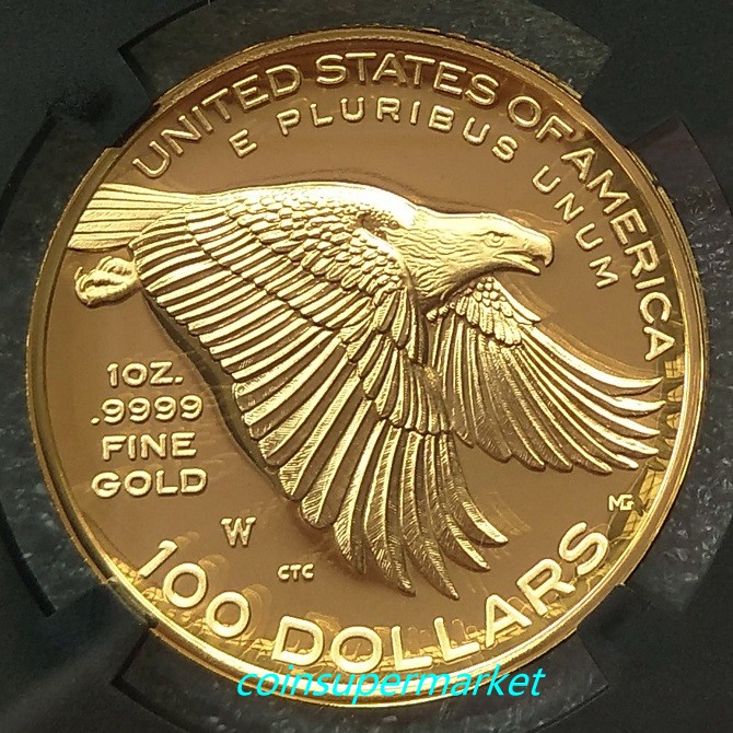 2017- W Liberty High Relief Gold $100 NGC PF70 UC FR (Black/225th Ann